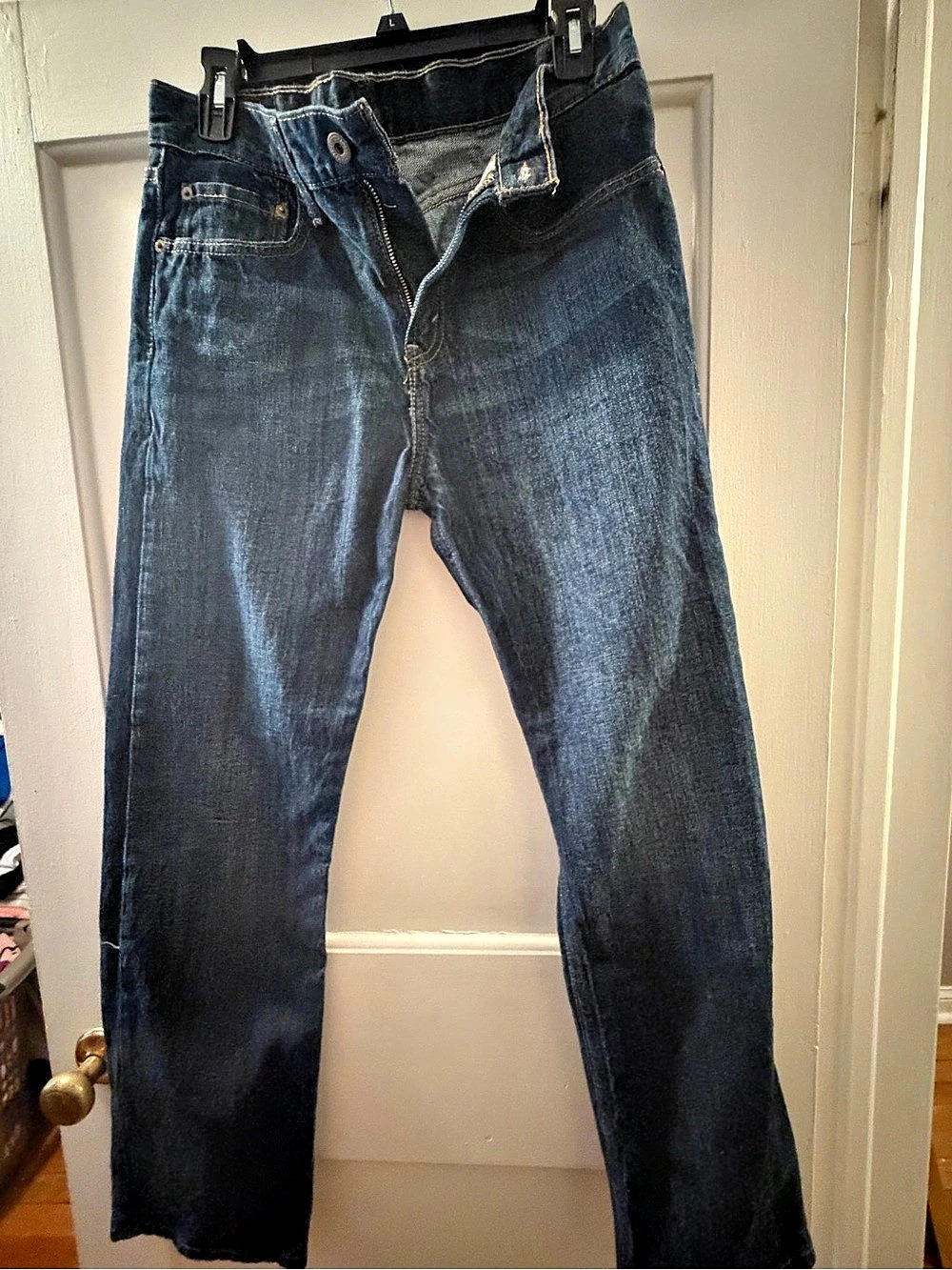 Levi's 514 Straight Leg Jeans Blue Waist 30 x Inseam 30